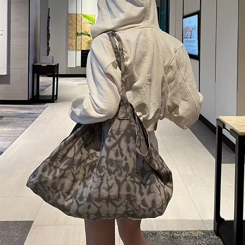 Yoga Fitness Canvas Bag, Singl - Shoulder Bag Slouchy recension och pris