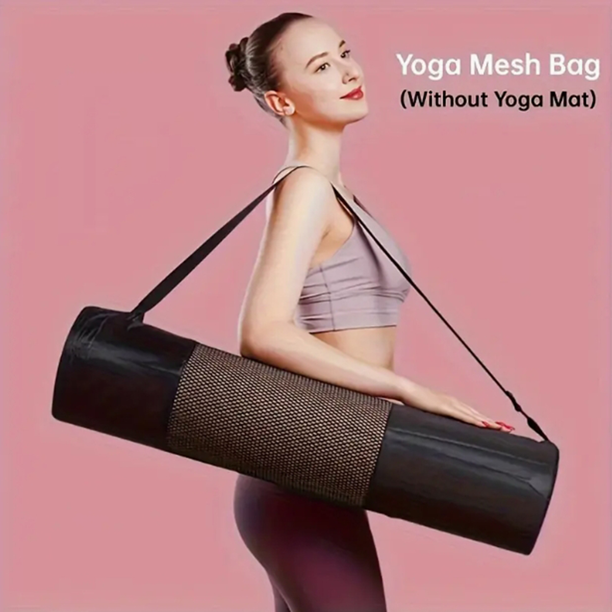 1 Breathable Yoga Mat Storage  - Shoulder Bag Slouchy recension och pris