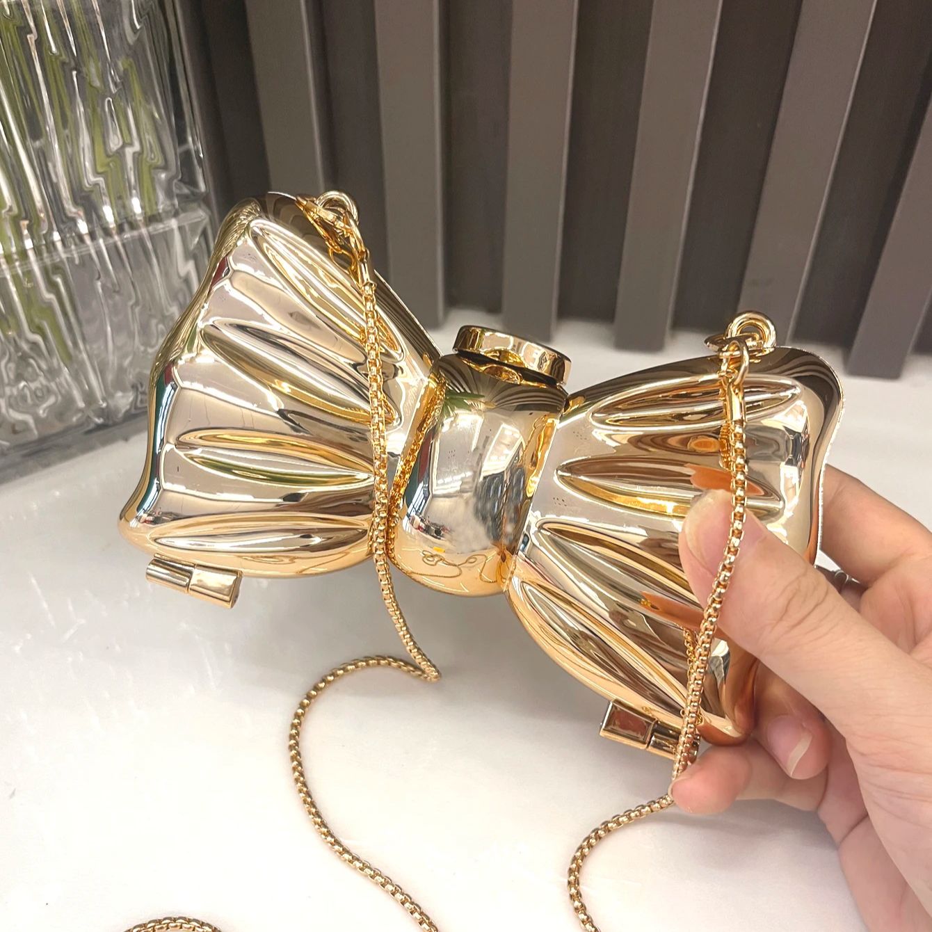 Golden Evening bag  Purses and - Luxury Bags Brand recension och pris
