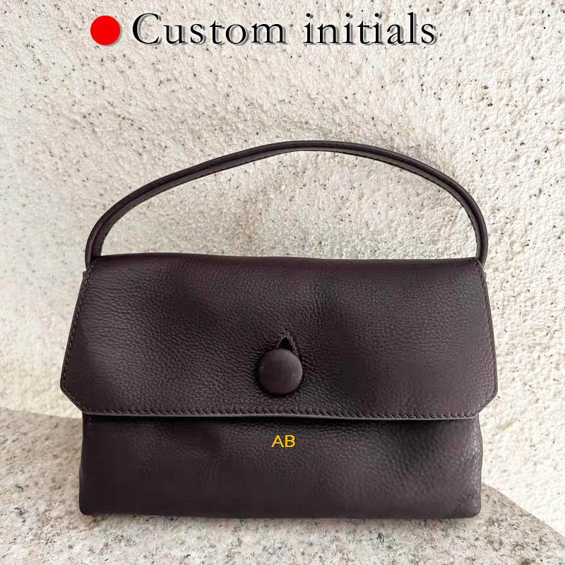 Custom Initials Genuine Leathe - Luxury Bags Leather recension och pris