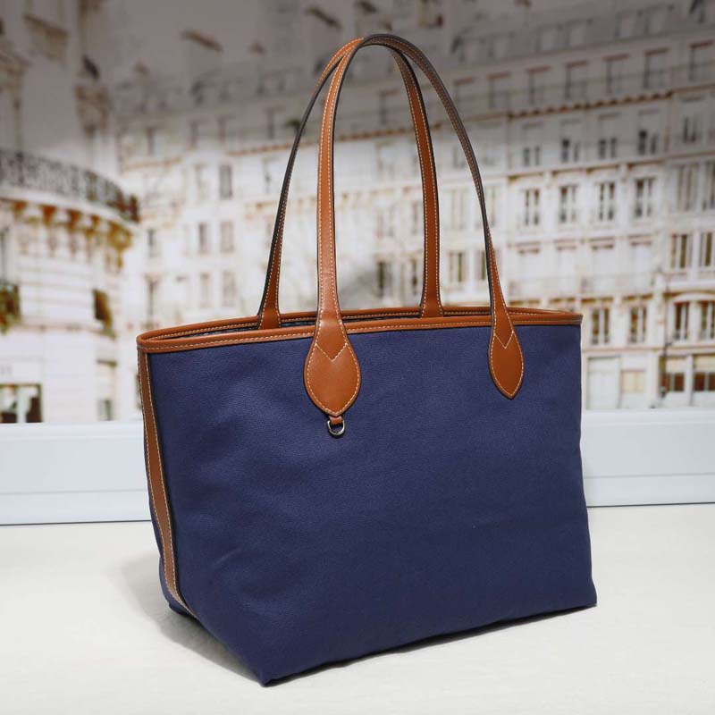 Denim Monogram Tote Bag Women  - Tote Bag Leather Monogram recension och pris