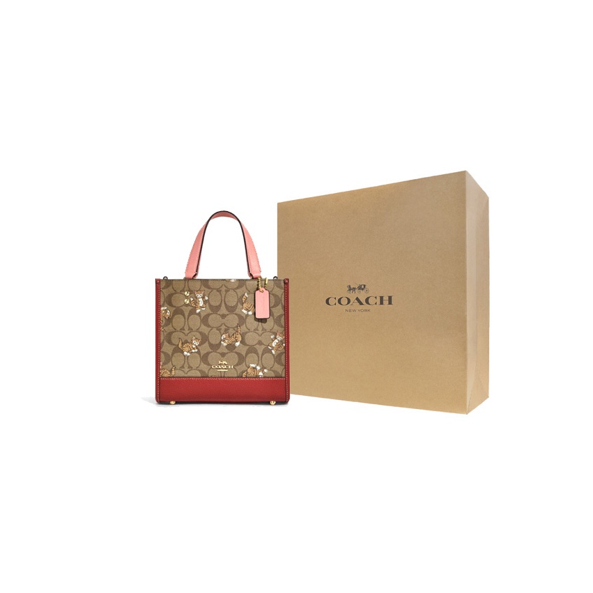 COACH Dempsey Canvas With Leat - Tote Bag Leather Monogram recension och pris