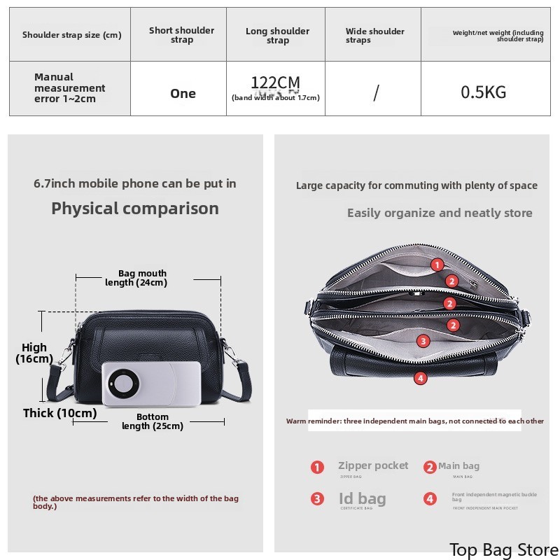 Minimalist Everyday Casual Sma - Luxury Bags Everyday recension och pris
