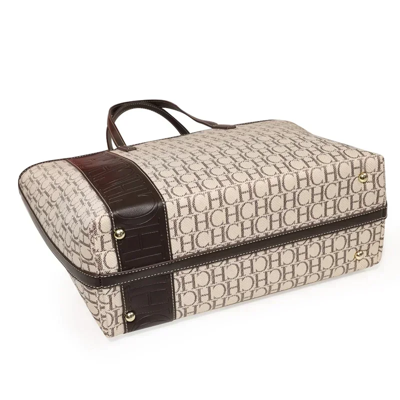 CH Tote Bag Monogram Print Lar - Tote Bag Leather Monogram recension och pris