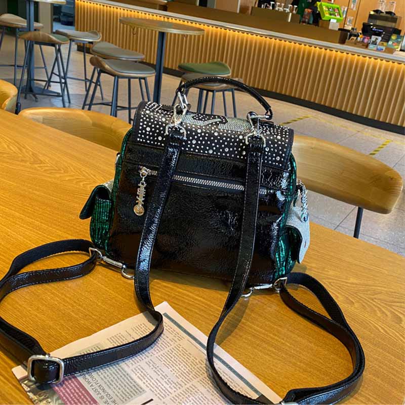 Fashion Women Backpack Big Cap - Luxury Bags Brand recension och pris