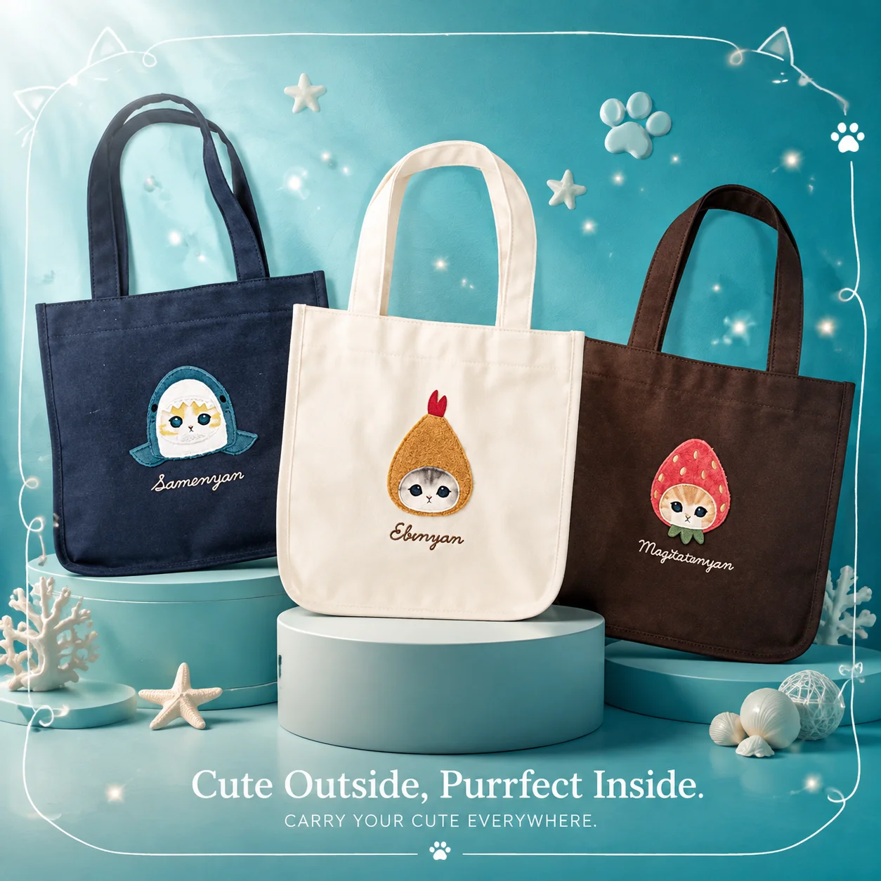 Japanese Mofusand Same Style N - Shoulder Bag Slouchy recension och pris