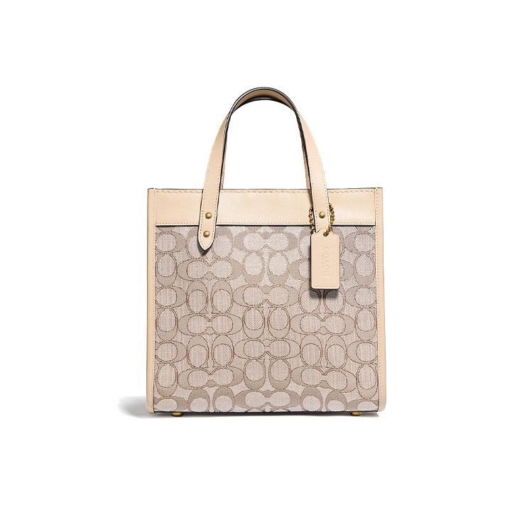 COACH Field Fabric With Leathe - Tote Bag Leather Monogram recension och pris