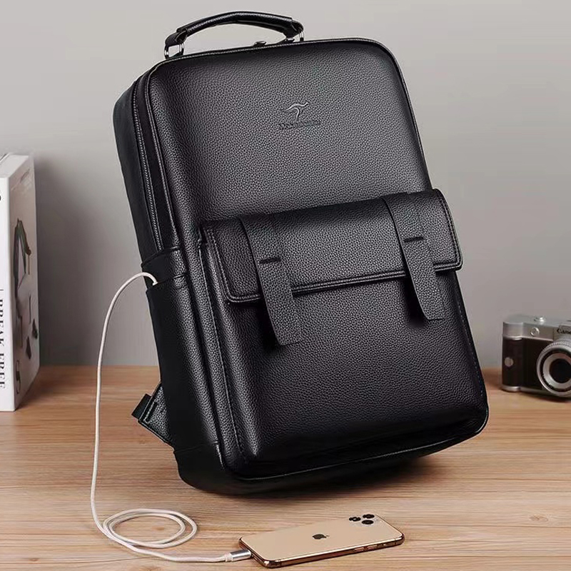 Men's luxury leather backpack  - Luxury Bags Leather recension och pris