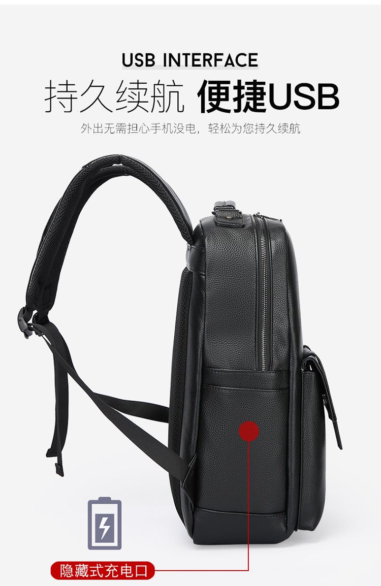 Men's luxury leather backpack  - Luxury Bags Leather recension och pris